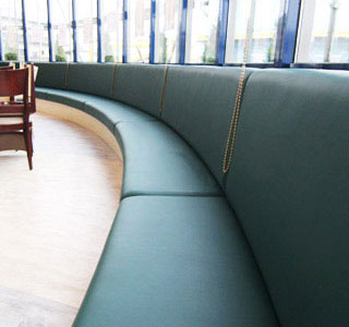 製作事例 店舗用特注ソファ