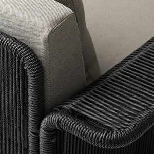 カウラ ロープ編み込み