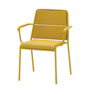 A600ウィッカーアームチェア