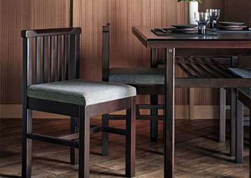 柳イス 蓮 テーブルセット