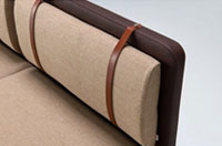 ベルトカラーキャメル