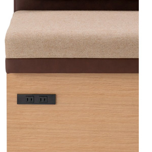 コンセント付き