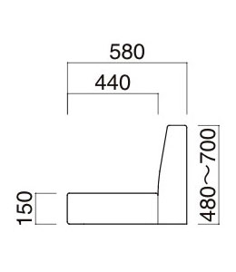 ベンチ101 スタンダードサイズ