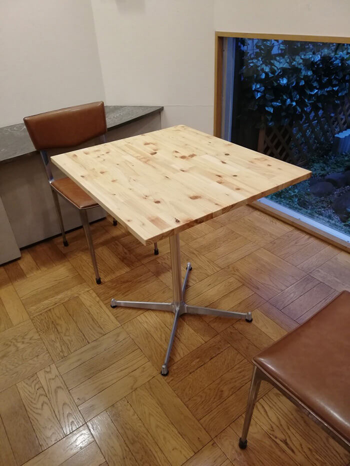 飲食店の業務家具納品例