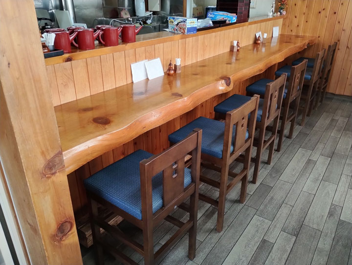 ユズカウンター 納品例