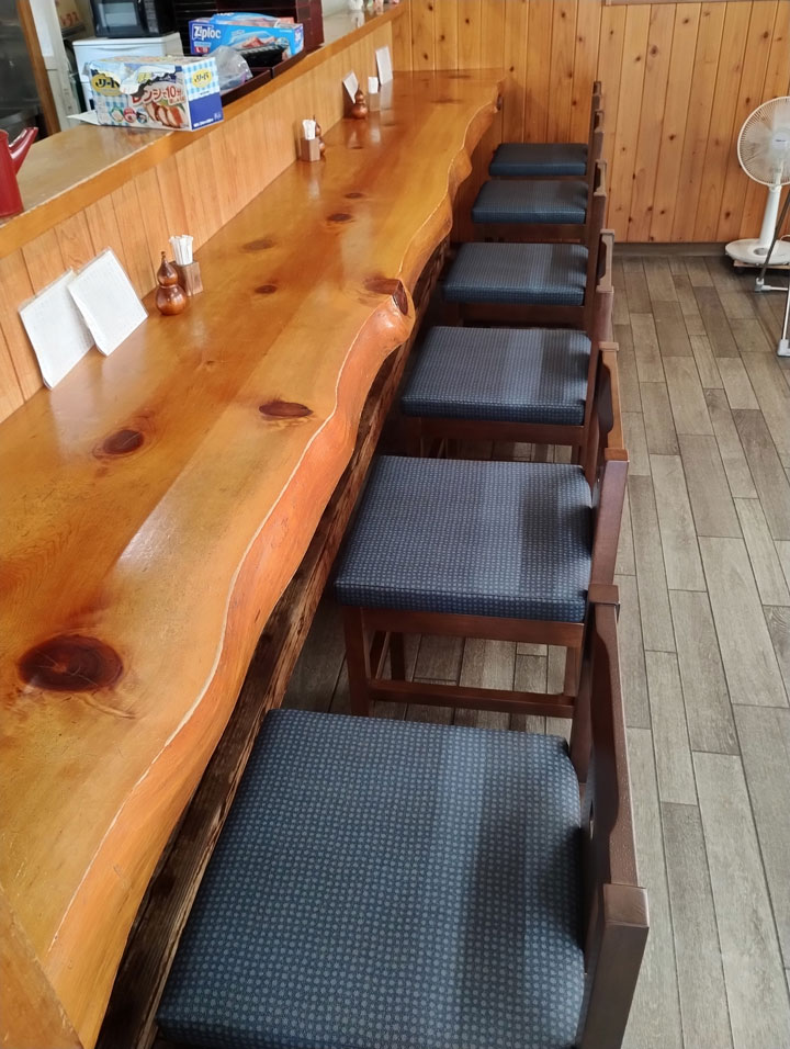 ユズカウンター 納品例