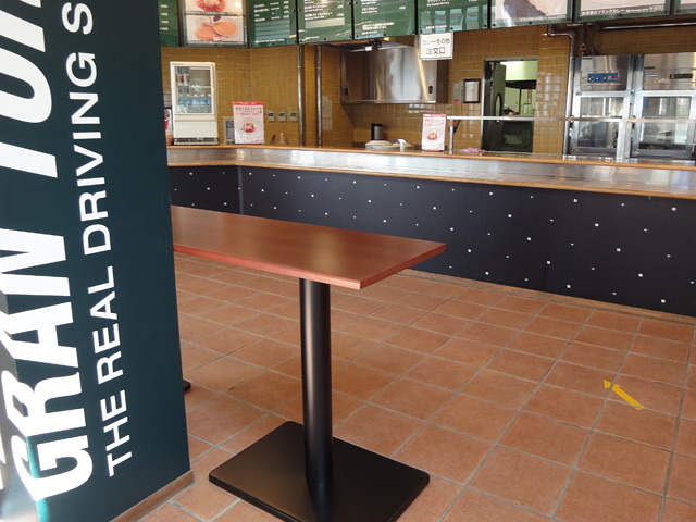 SL-B(BL) 角テーブル脚 納品例