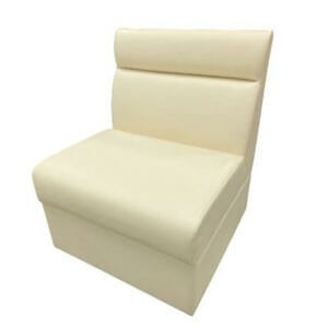 T-ボックスソファ アイボリー W500