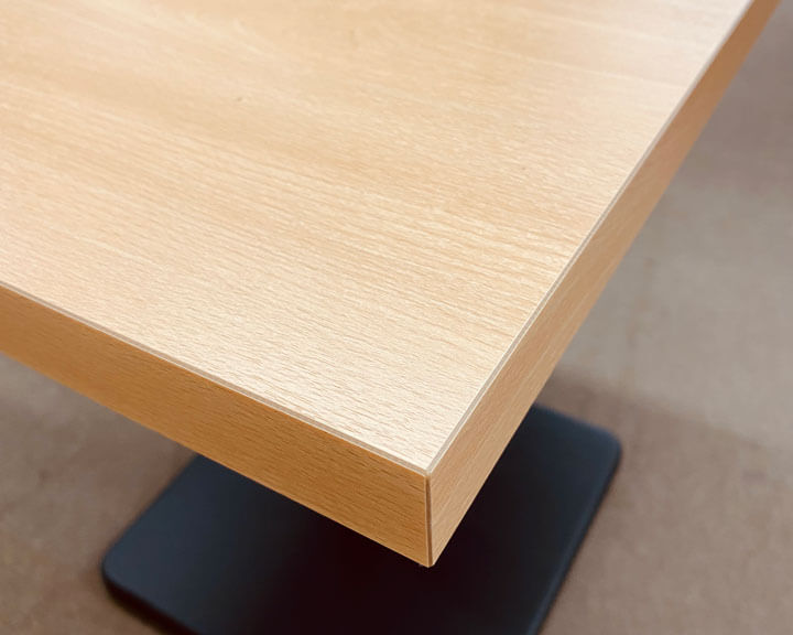 T-メラミン化粧板テーブル(脚付セット)