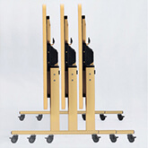 スリムに収納可能。