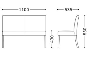 レスタックツイン(既製品)サイズ