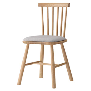 ハーパー（アームレスチェア）シートパッド付き