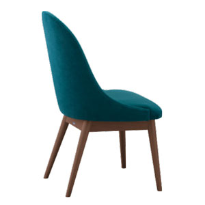 レイ ハイバックチェア(木製脚)