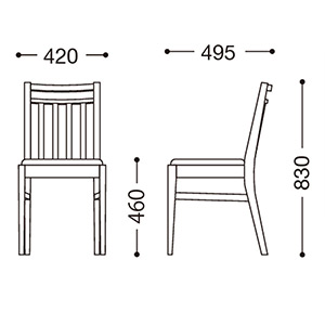 カルースト46(既製品)サイズ