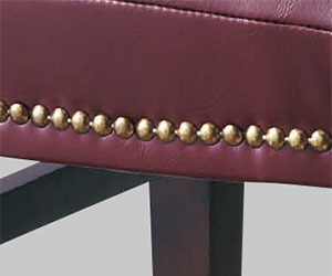 リベッド鋲打ち仕上げ