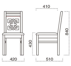 八宝椅子サイズ