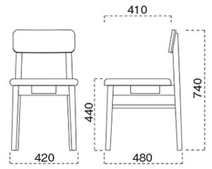 加太椅子サイズ