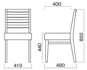 串本椅子サイズ