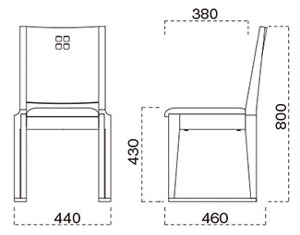 室津椅子サイズ