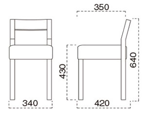 小百合椅子サイズ