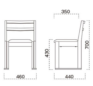 若狭椅子サイズ