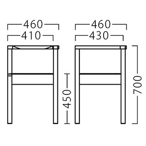 ピラー左アームイスサイズ
