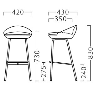ディスクスタンドサイズ