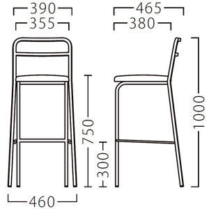 シャドウスタンドサイズ