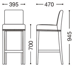 レスタックS70(鋲打ち仕上げ)サイズ
