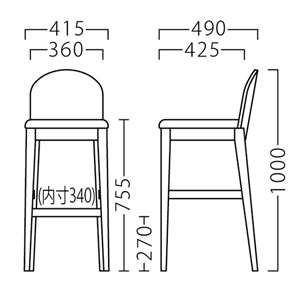 ブレッドスタンド サイズ