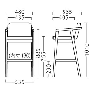 ミオスタンド サイズ