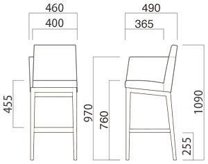 エクセドラスタンドRA（W）サイズ