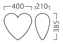 ホビーハートサイズ