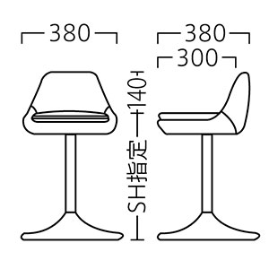 アイリススタンドサイズ