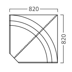 マリーコーナーサイズ