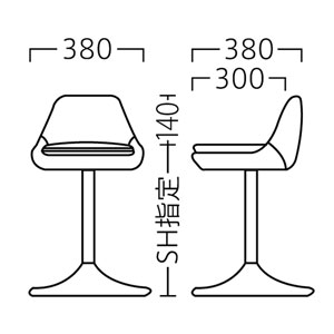 パメラスタンドサイズ