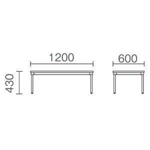 MCT-1260（テーブル）サイズ