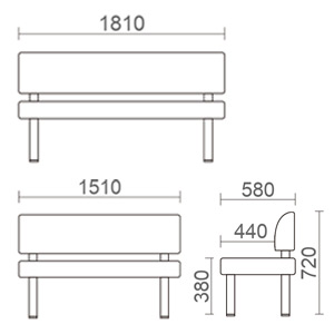 MWC128AKシリーズサイズ