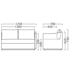 デージ左アーム2Pサイズ