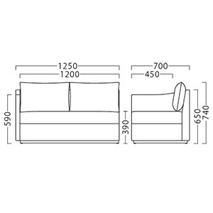 デージ右アーム2Pサイズ