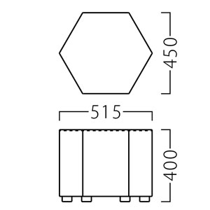 ヘキサ400サイズ