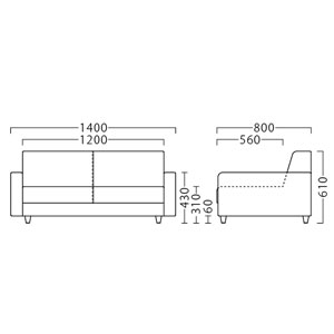 ローレル2Pサイズ