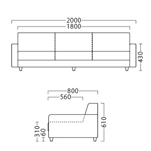 ローレル3Pサイズ