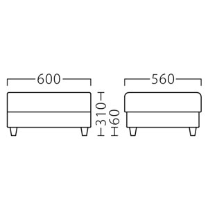 ローレルスツールサイズ