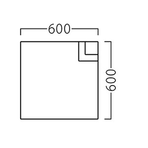 マゼル外角イス サイズ