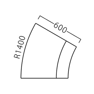マゼル外アールイス30° サイズ