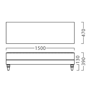 ドレープW1500サイズ