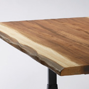 カンザステーブル なぐり加工