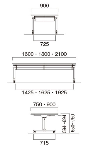 FIZシリーズ サイズ