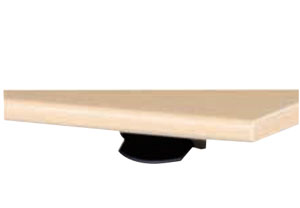 天板高を無段階で昇降